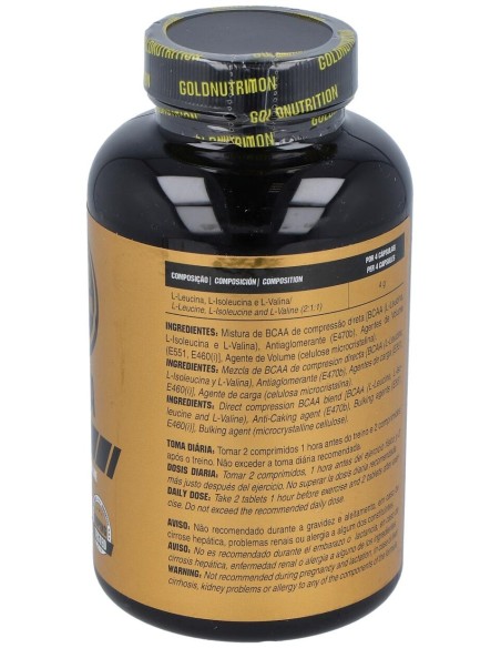 Gold Nutrition Bcaa 180Comp
