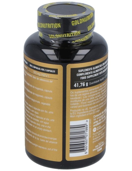 Gold Nutrition Magnesio 600Mg 60Caps