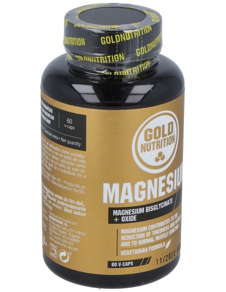 Gold Nutrition Magnesio 600Mg 60Caps