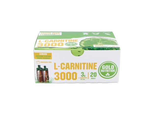 Gold Nutrition L Carnitina 3000 Mg 20 Viales
