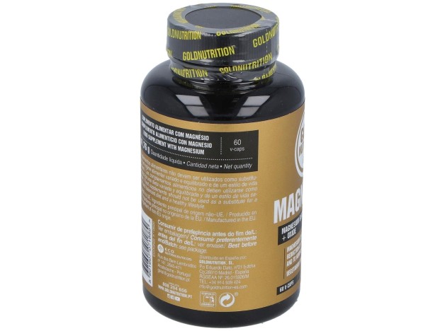 Gold Nutrition Magnesio 600Mg 60Caps