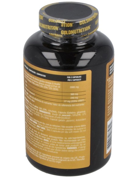 Gold Nutrition Omega+ 90 Perlas