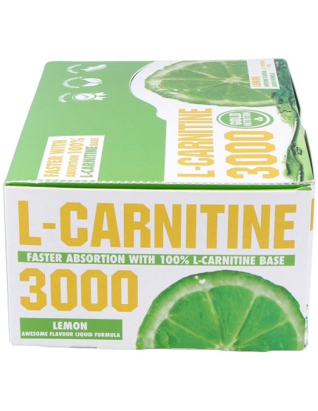 Gold Nutrition L Carnitina 3000 Mg 20 Viales