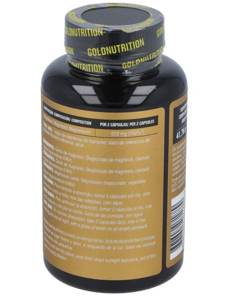 Gold Nutrition Magnesio 600Mg 60Caps