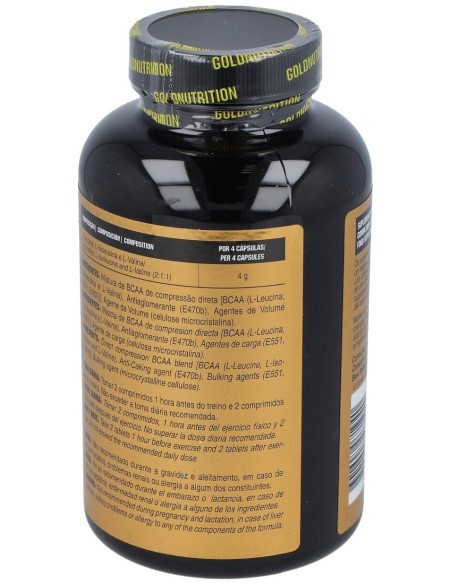Gold Nutrition Bcaa 180Comp