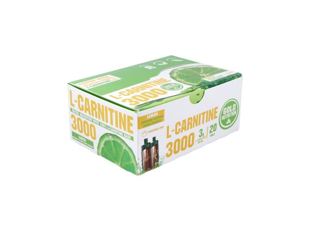 Gold Nutrition L Carnitina 3000 Mg 20 Viales