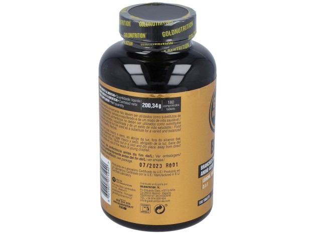 Gold Nutrition Bcaa 180Comp