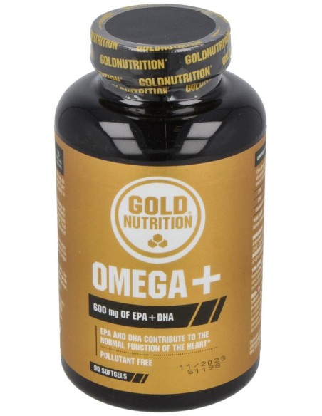 Gold Nutrition Omega+ 90 Perlas