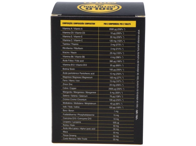 Gold Nutrition Multivitamin 60Comp