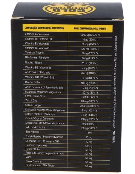 Gold Nutrition Multivitamin 60Comp