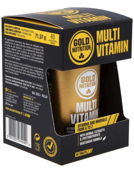 Gold Nutrition Multivitamin 60Comp