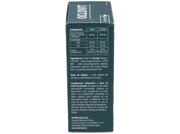 Dietmed Oclovit 60 Perlas