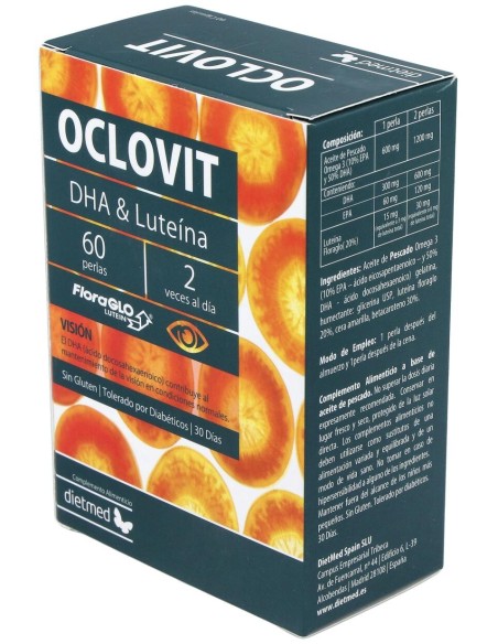 Dietmed Oclovit 60 Perlas