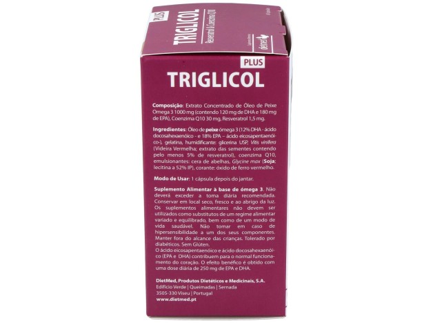 Dietmed Triglicol Plus 60 Perlas