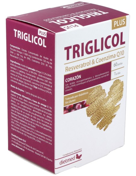 Dietmed Triglicol Plus 60 Perlas