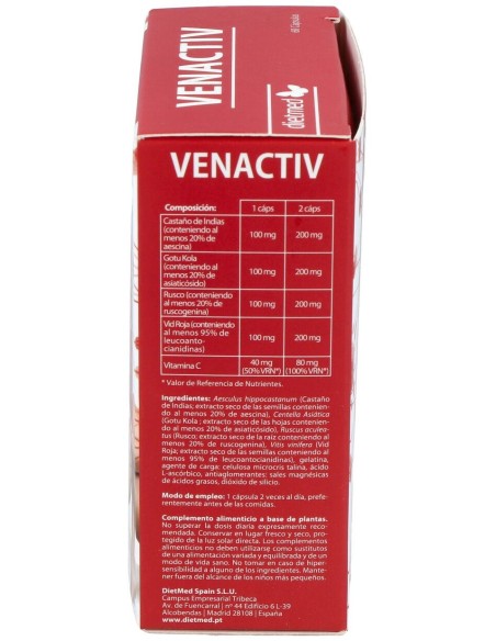 Dietmed Venactiv 60Caps