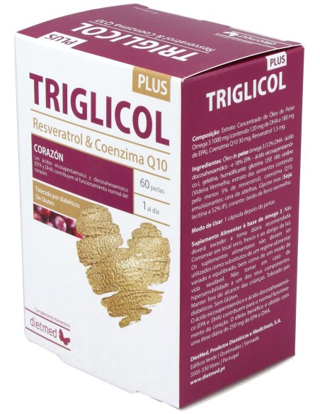 Dietmed Triglicol Plus 60 Perlas