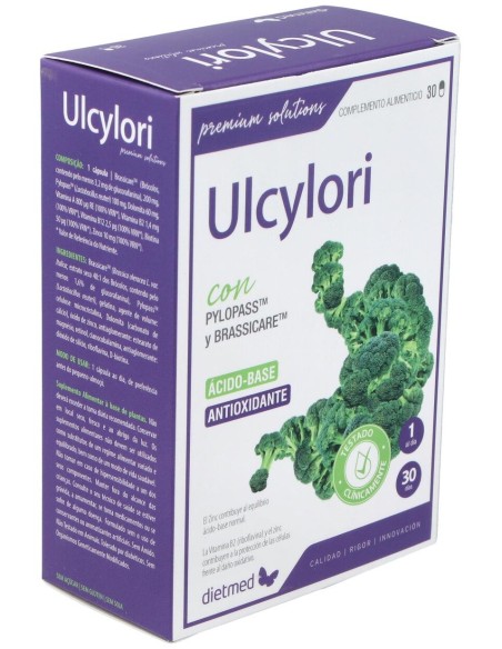 Dietmed Ulcylori 30Caps