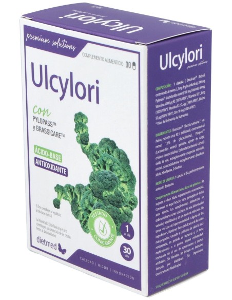 Dietmed Ulcylori 30Caps