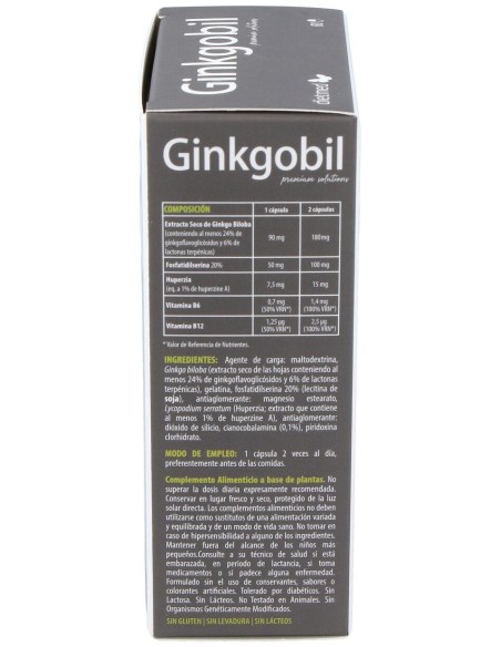 Dietmed Ginkgobil 60 Caps