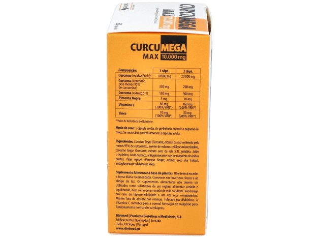 Dietmed Curcumega Max 10.000 Mg 60Caps