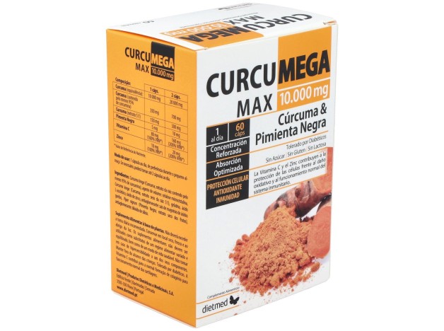 Dietmed Curcumega Max 10.000 Mg 60Caps