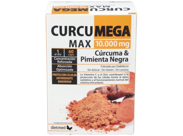 Dietmed Curcumega Max 10.000 Mg 60Caps