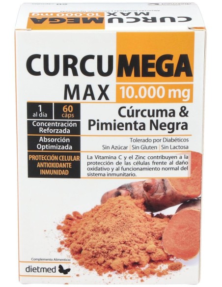 Dietmed Curcumega Max 10.000 Mg 60Caps