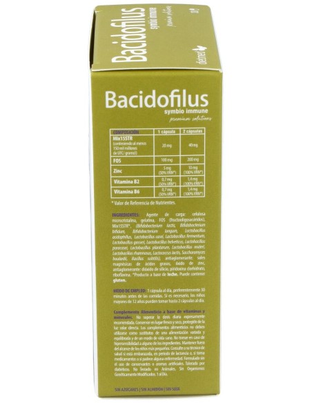 Dietmed Bacidofilus Symbio Inmune 30Caps