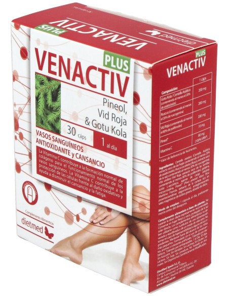 Dietmed Venactiv Plus 30Caps