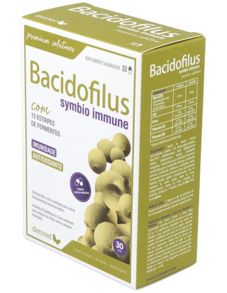 Dietmed Bacidofilus Symbio Inmune 30Caps