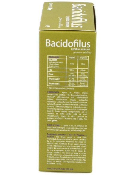 Dietmed Bacidofilus Symbio Inmune 30Caps