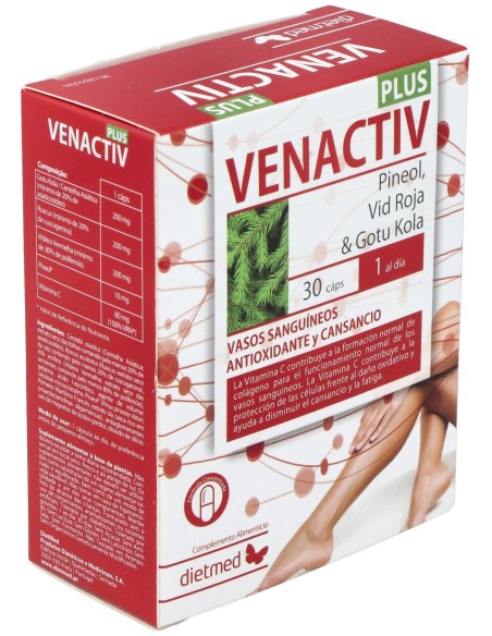 Dietmed Venactiv Plus 30Caps