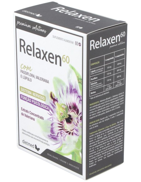 Dietmad Relaxen Pasiflora Valeriana 60Comp