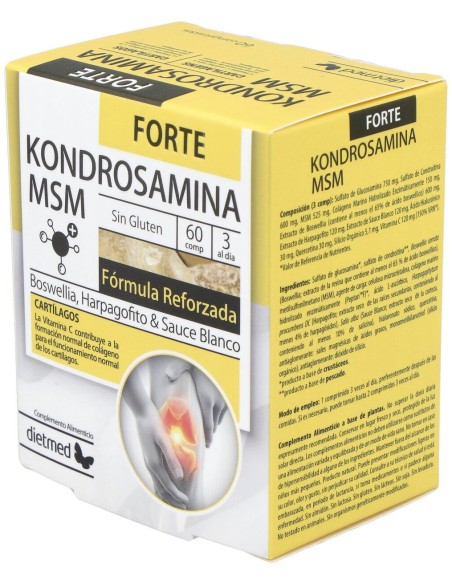 Dietmed Kondrosamina Msm Sos 60Comp