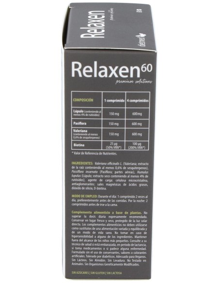 Dietmad Relaxen Pasiflora Valeriana 60Comp