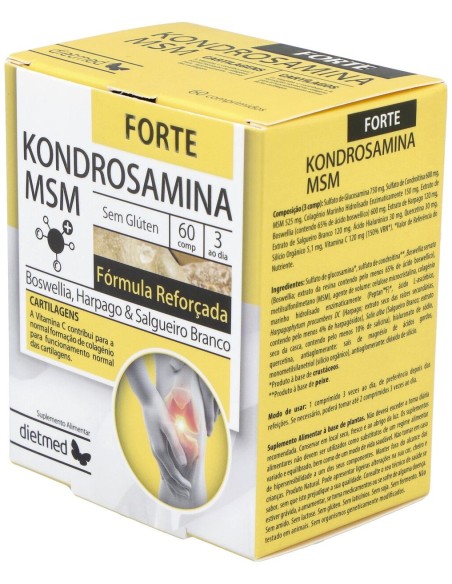 Dietmed Kondrosamina Msm Sos 60Comp
