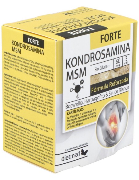 Dietmed Kondrosamina Msm Sos 60Comp