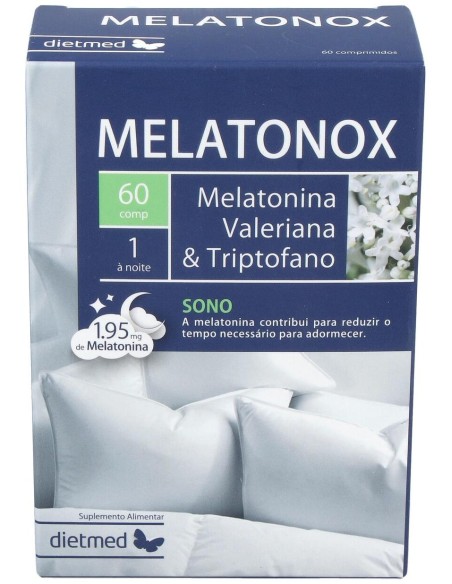 Dietmed Melatonox Melatonina Valeriana %26 Triptofano 60Comp