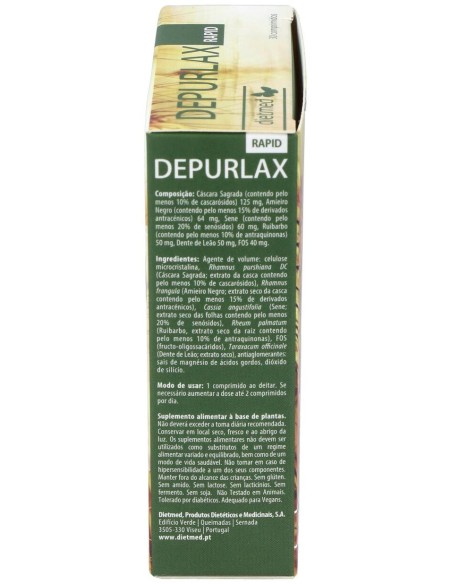Dietmed Depurlax Rapid 30Comp