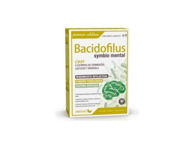 Dietmed Bacidofilus Symbio Mental 30Caps