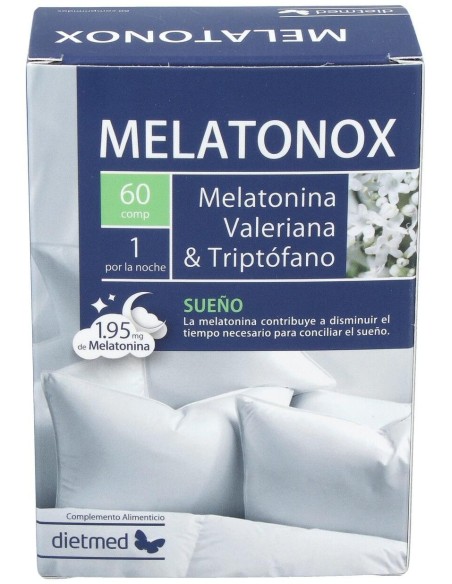 Dietmed Melatonox Melatonina Valeriana %26 Triptofano 60Comp