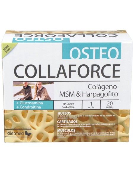 Dietmed Osteo Collaforce Colágeno 20 Sobres