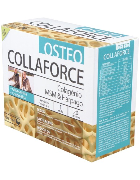 Dietmed Osteo Collaforce Colágeno 20 Sobres