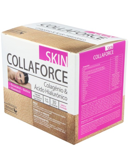 Dietmed Collaforce Skin Colágeno Y Ácido Hialurónico 30Sobres
