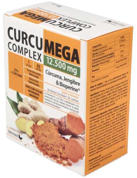 Dietmed Curcumega Complex 30Uds