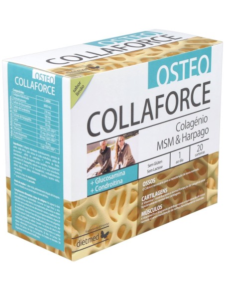 Dietmed Osteo Collaforce Colágeno 20 Sobres