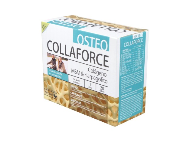 Dietmed Osteo Collaforce Colágeno 20 Sobres