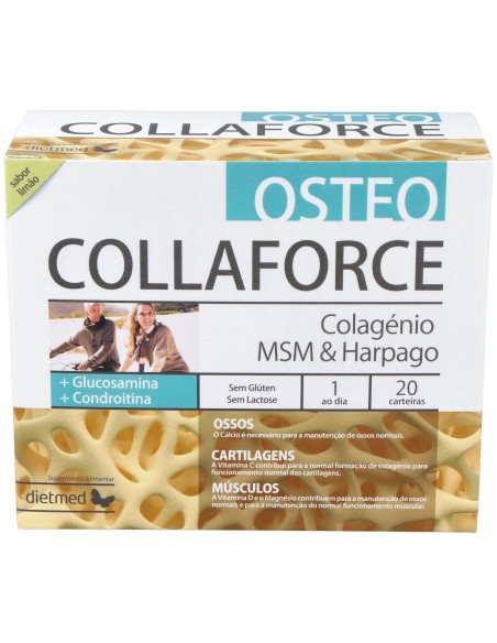 Dietmed Osteo Collaforce Colágeno 20 Sobres