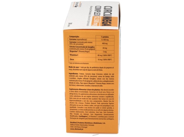 Dietmed Curcumega Complex 30Uds
